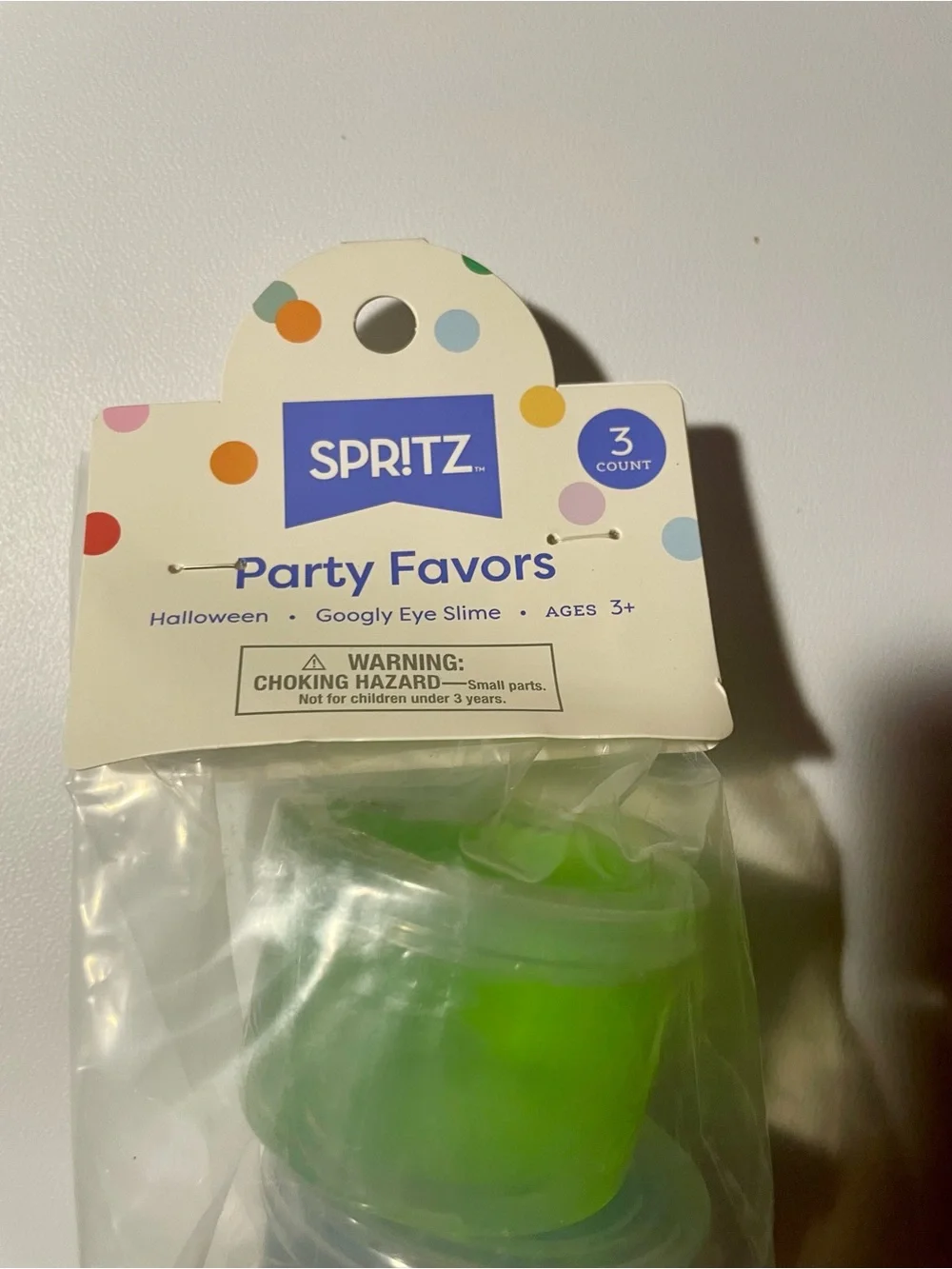Spritz Party Favors 3-Pack Colored Slime Diy Party Hats 10-Pack Bundle Fun